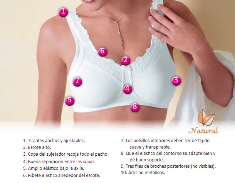 misil Probar Brillar Sujetador mastectomia y protesis mama Lina – Ortopedia Gironell © Tu  ortopedia online en Barcelona